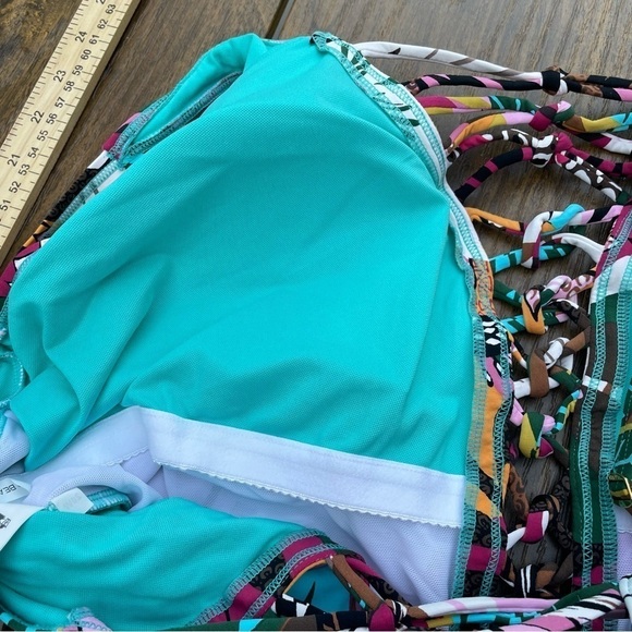 Bleu Rod Beattie Run Wild Printed Plus One piece swimsuit 20 W - Picture 6 of 11